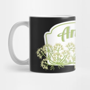 Anise Spice Label - Anise Herb Label Mug